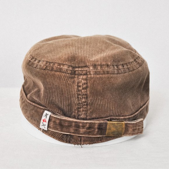 Vintage 90s Quicksilver Corduroy Cap Hat - Picture 3 of 4